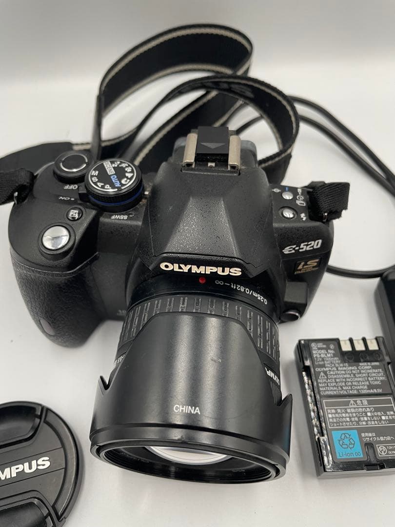 OLYMPUS E-520 レンズキット ZUIKO 14-42mm 一眼レフ