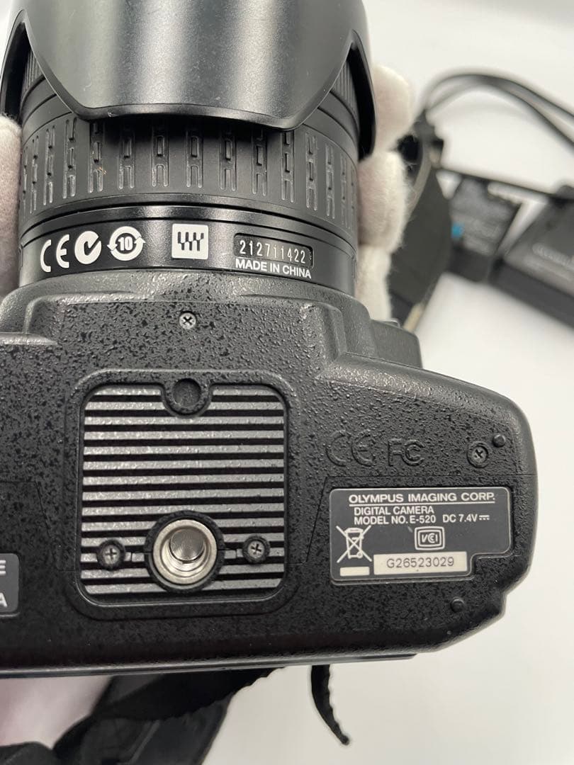 OLYMPUS E-520 レンズキット ZUIKO 14-42mm 一眼レフ