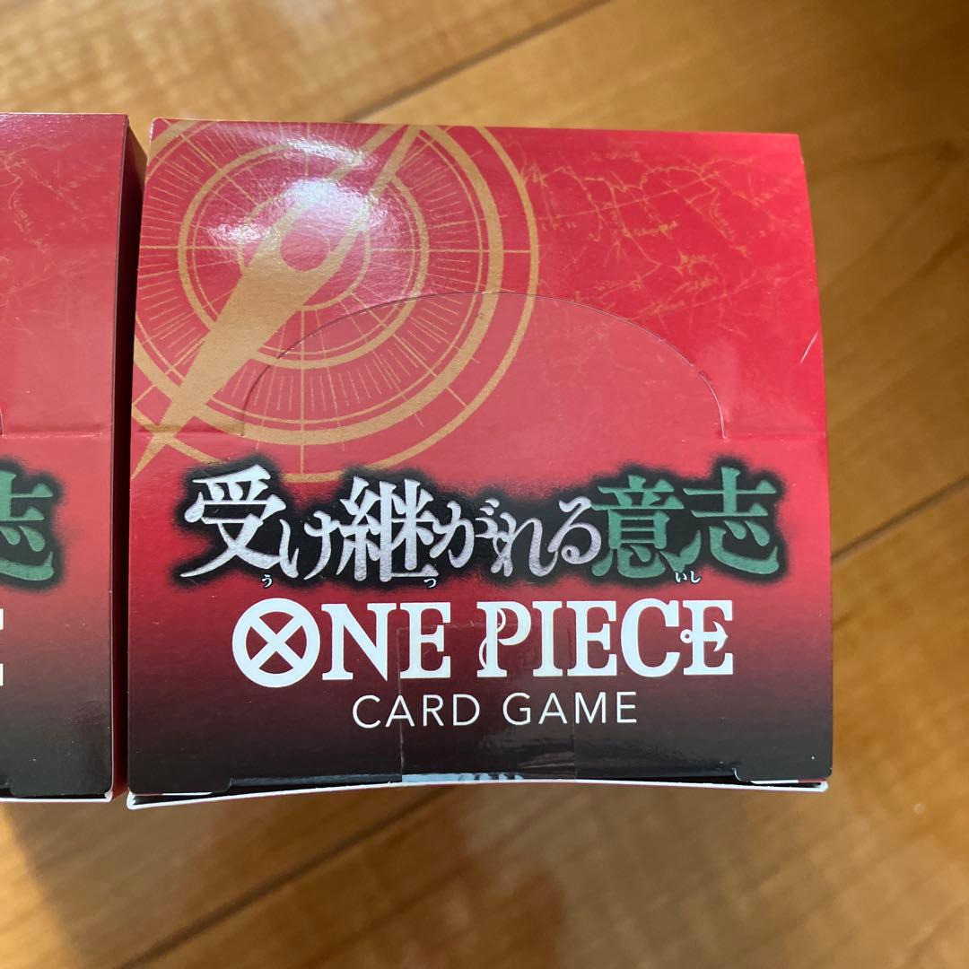 ONE PIECE カードゲーム 受け継がれる意志　ワンピース　未開封シール付き