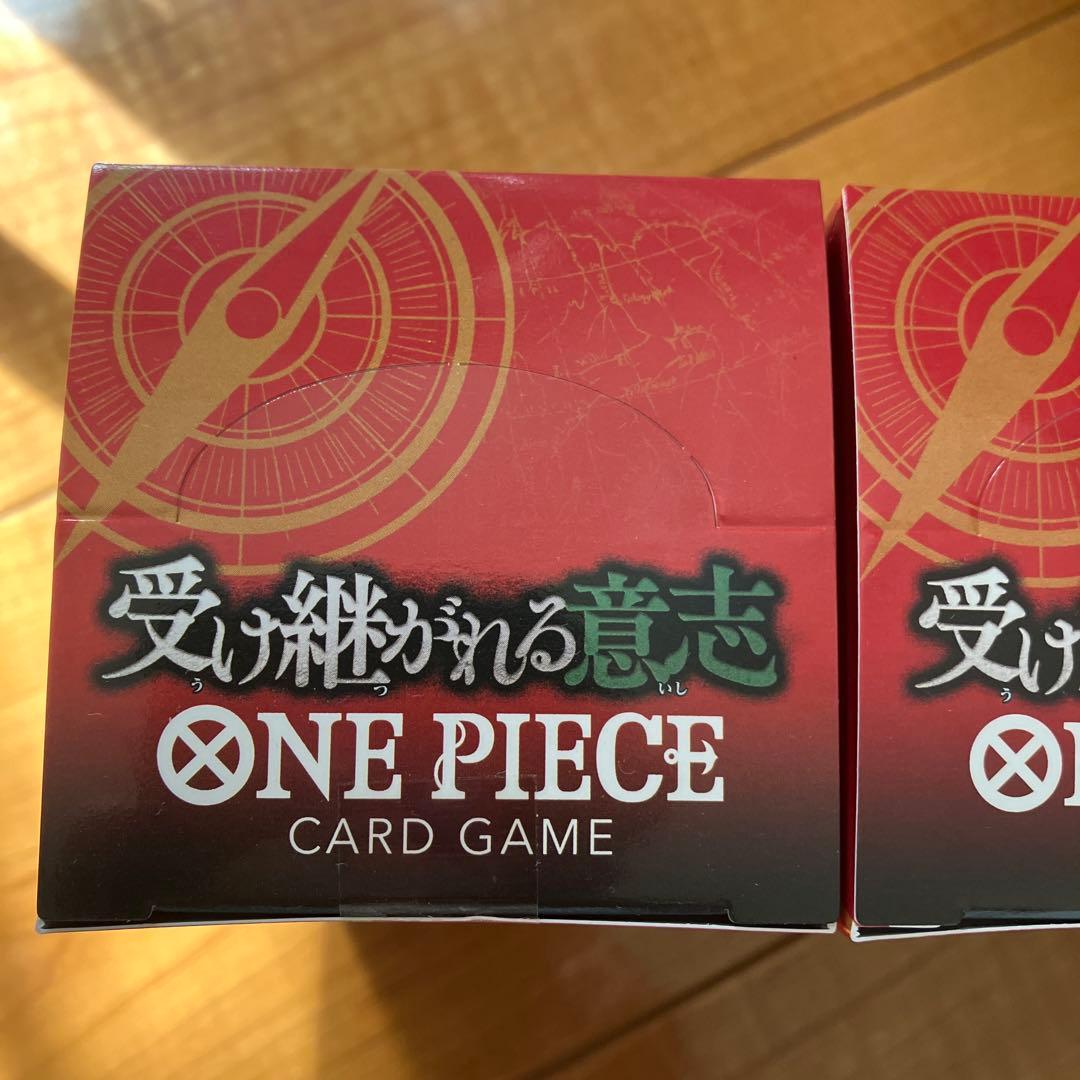 ONE PIECE カードゲーム 受け継がれる意志　ワンピース　未開封シール付き