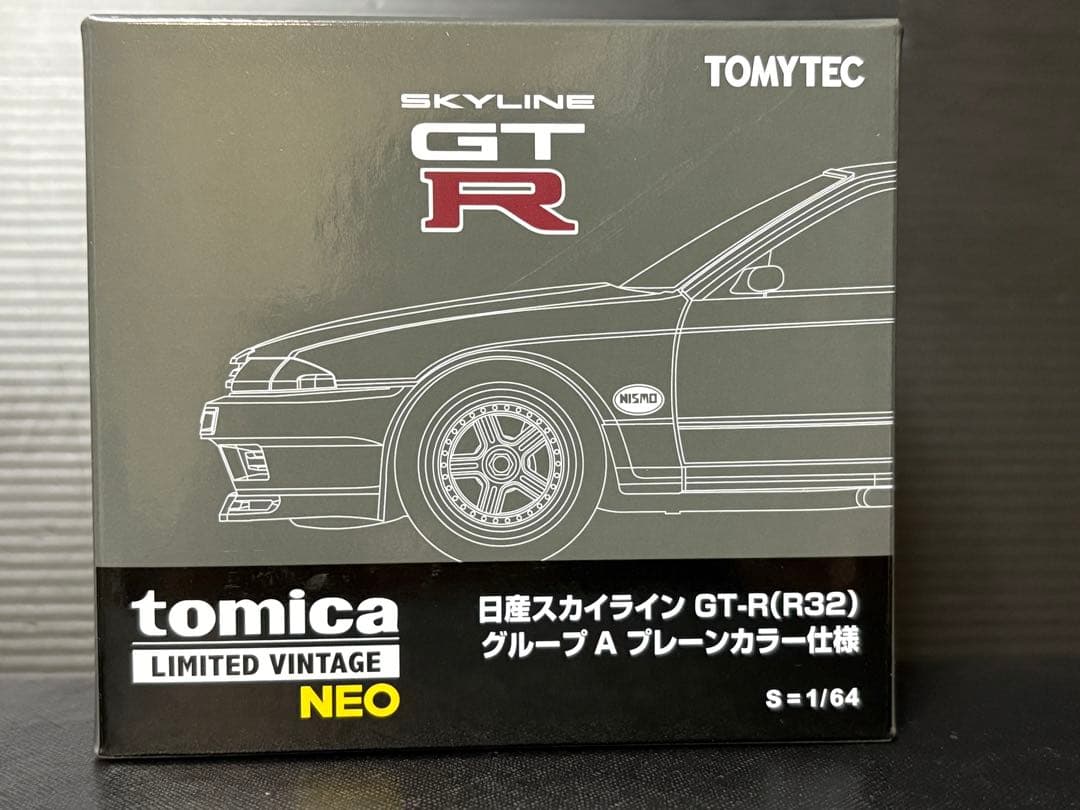 東京オートサロン 2026 限定 トミカ R32 GT-R プレーンカラー