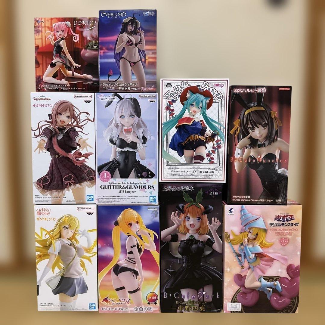 美少女プライズフィギュア10個セット