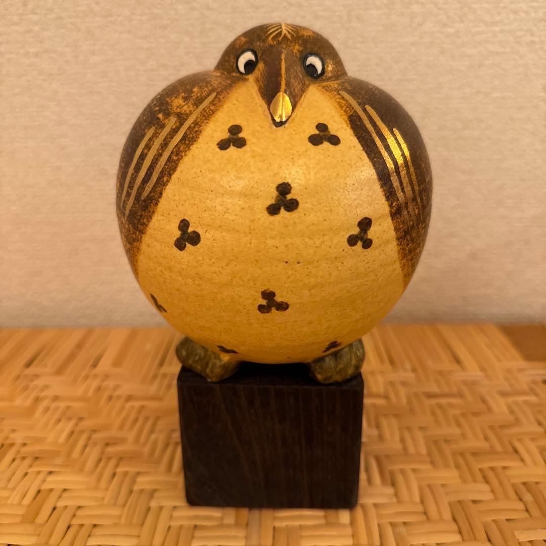 置物 Lisa Larson Fenix Gottfrid Brown