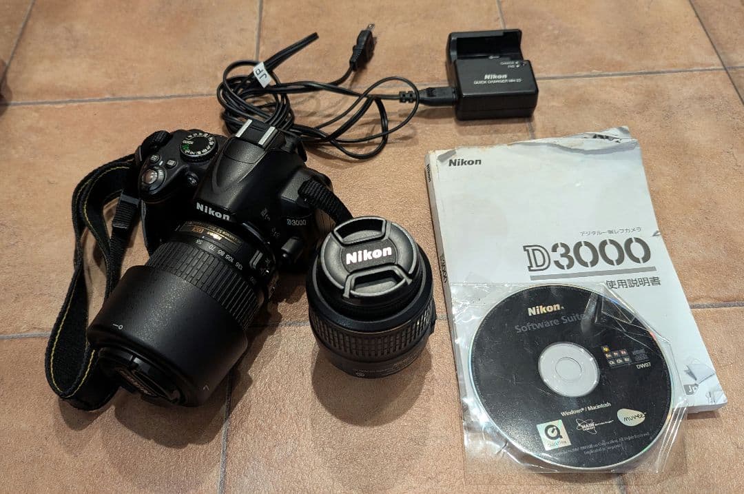 【美品✨】Nikon D3000 デジタル一眼レフカメラ レンズセット