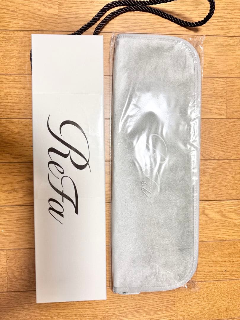 【新品未使用】ReFaパワーストレートヘアアイロンプロ 保証書＆専用ケース付き