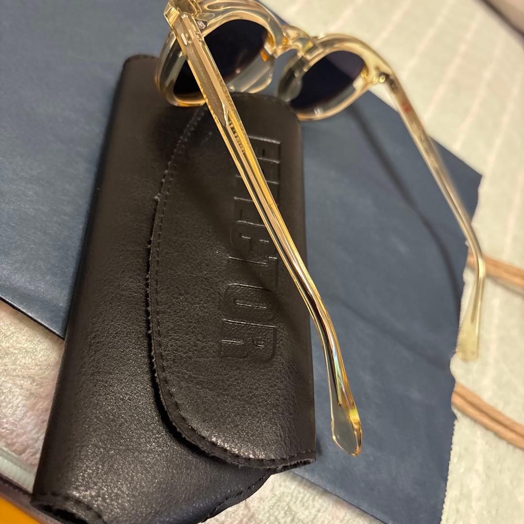 EFFECTOR サングラス 日本製 クリア/ブラック