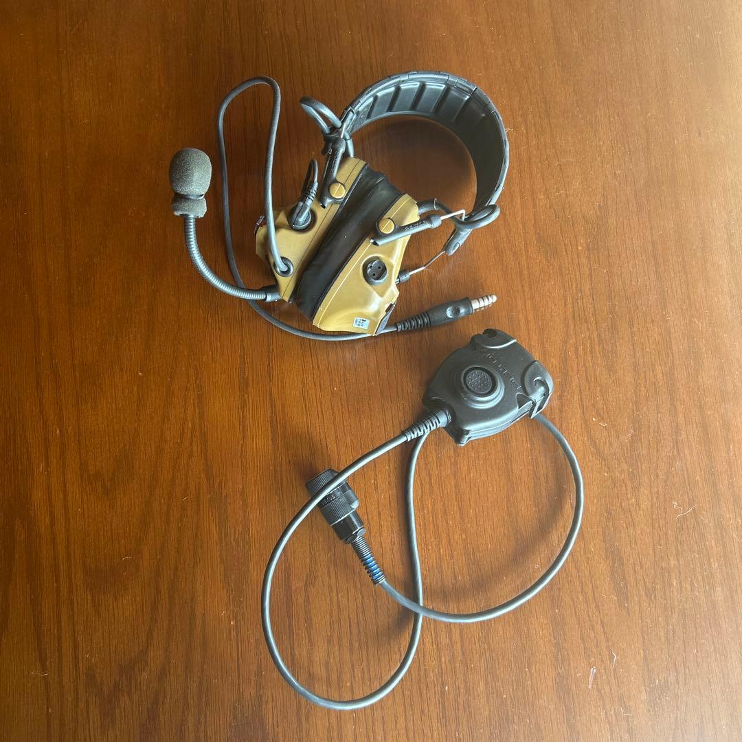 米軍用ベッドセット　3M Peltor 88078-00000 有線ヘッドセット