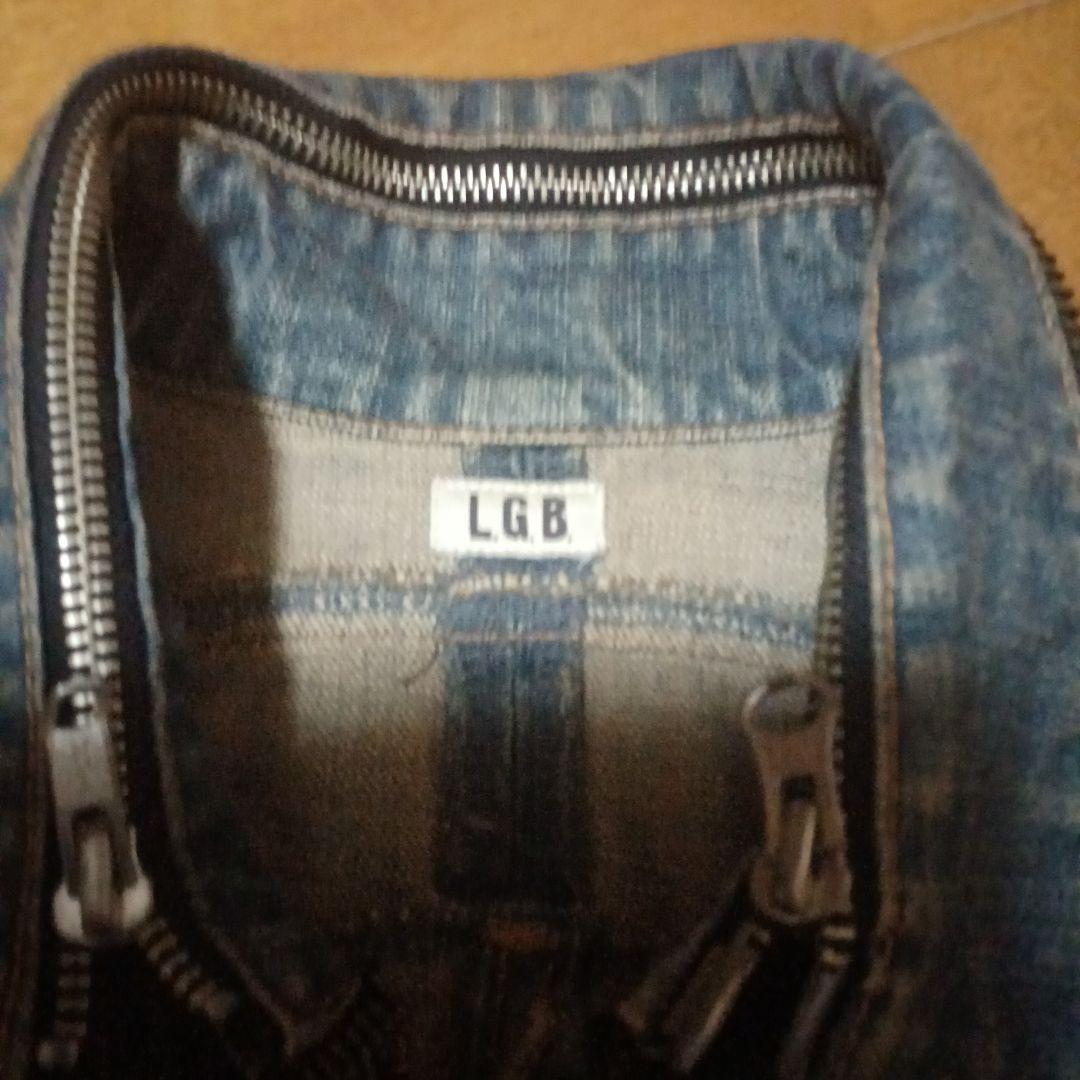 L.G.B. ルグランブルー ダメージ加工デニムジャケット