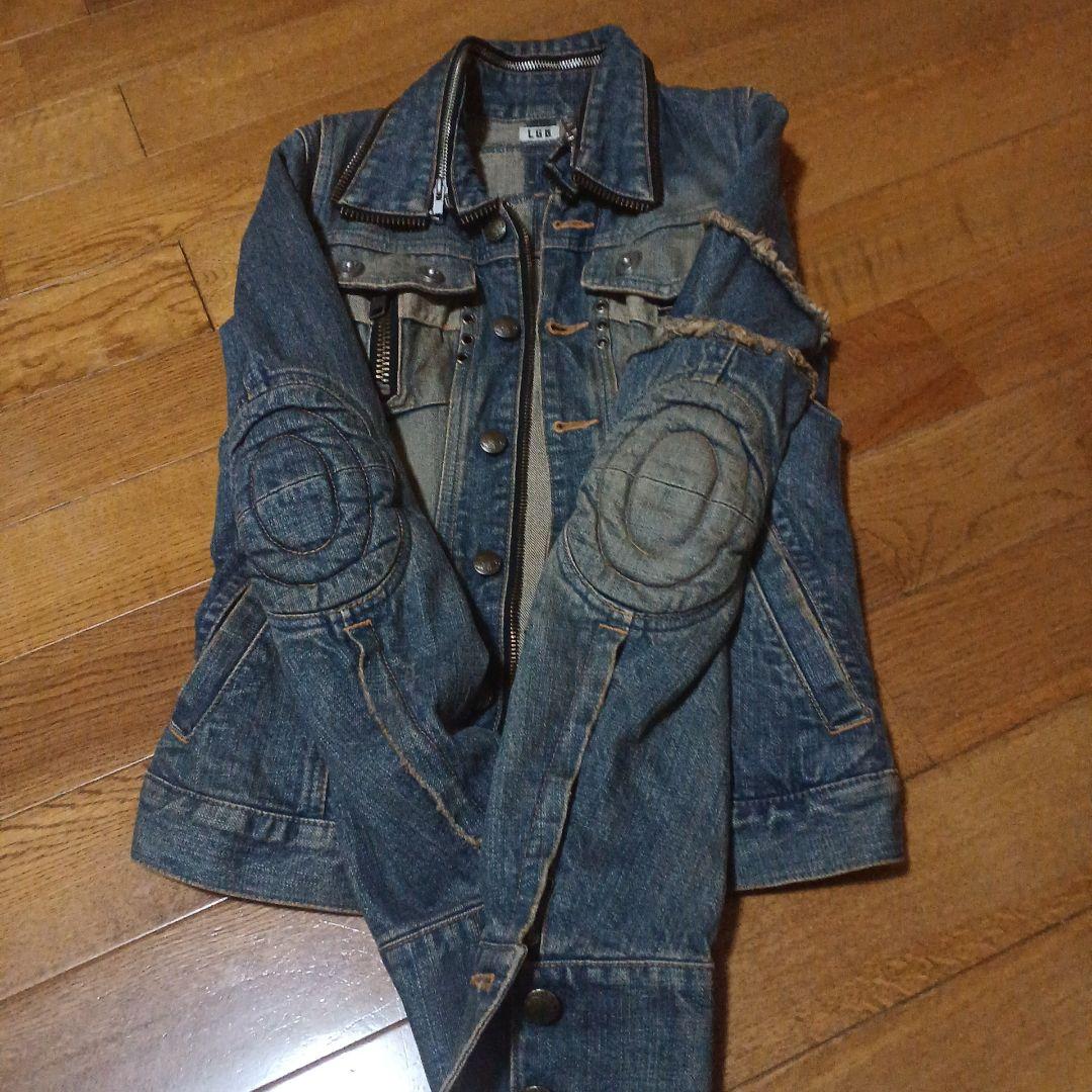 L.G.B. ルグランブルー ダメージ加工デニムジャケット