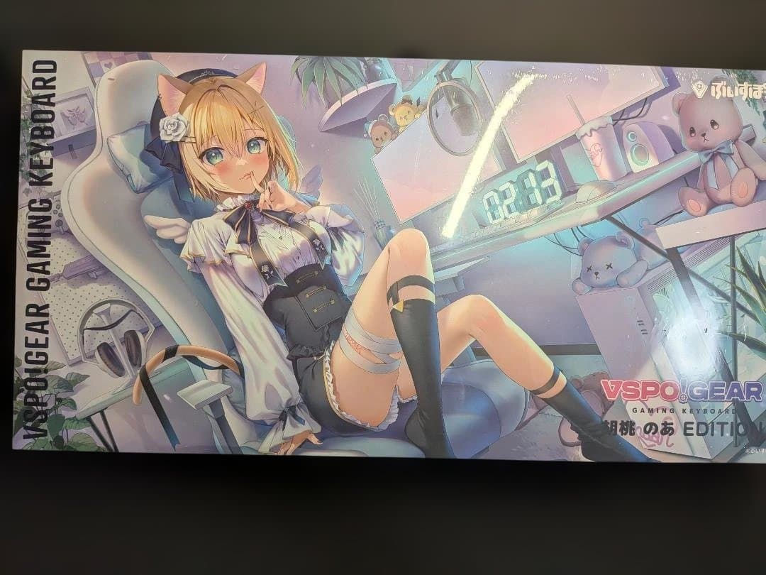 【未開封】VSPO! GEAR ぶいすぽっ！ ゲーミングキーボード 胡桃のあ