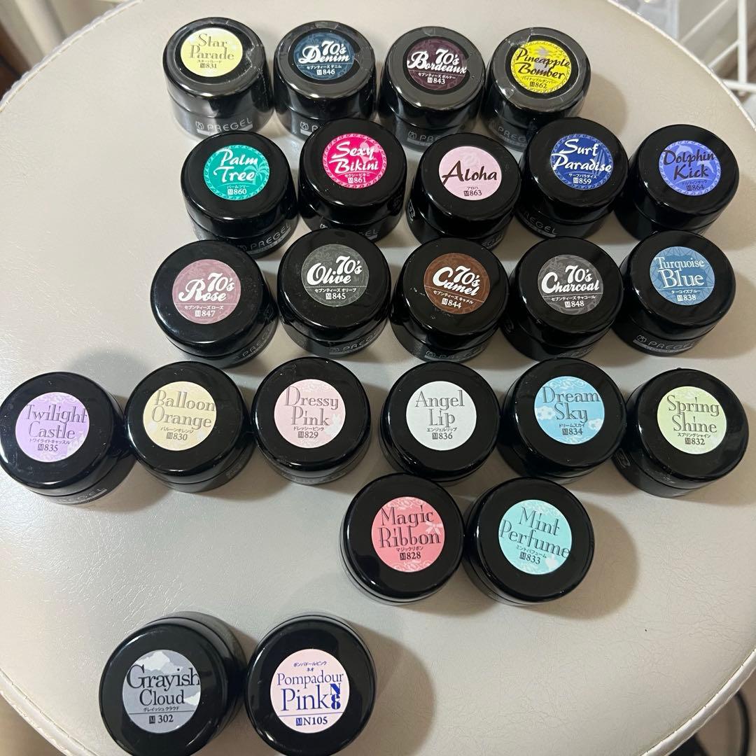 ほぼ未使用早い者勝ち！プリジェル24色セット