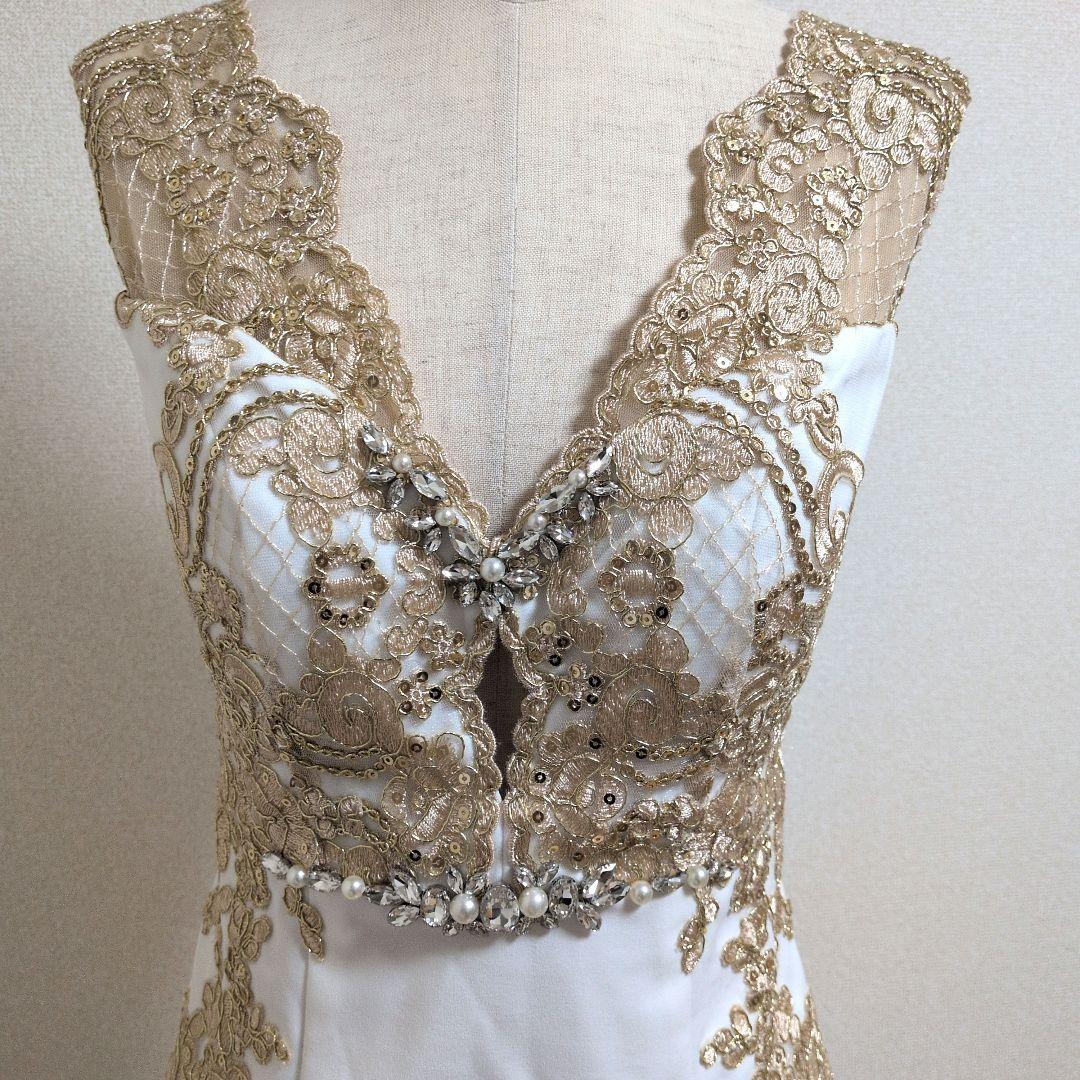 IRMA イルマ　ビジュー　シアーレース キャバドレス ミニドレス ワンピ