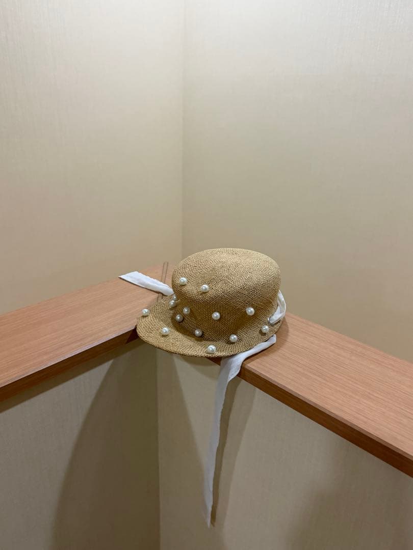 Misaharada ミサハラダ　パール麦わら帽子