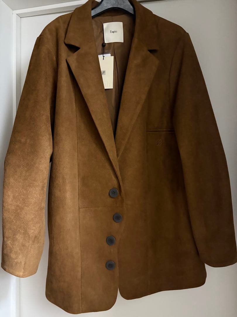 k*o様 CLASSIC WAVE JACKET — FAUX SUEDE