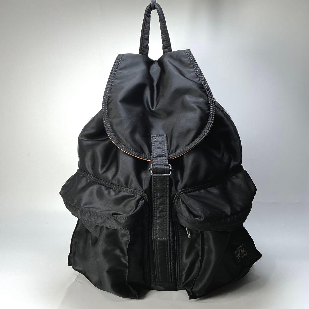 PORTER　タンカー　リュックサック　バックパック　ブラック　軽量　ナイロン
