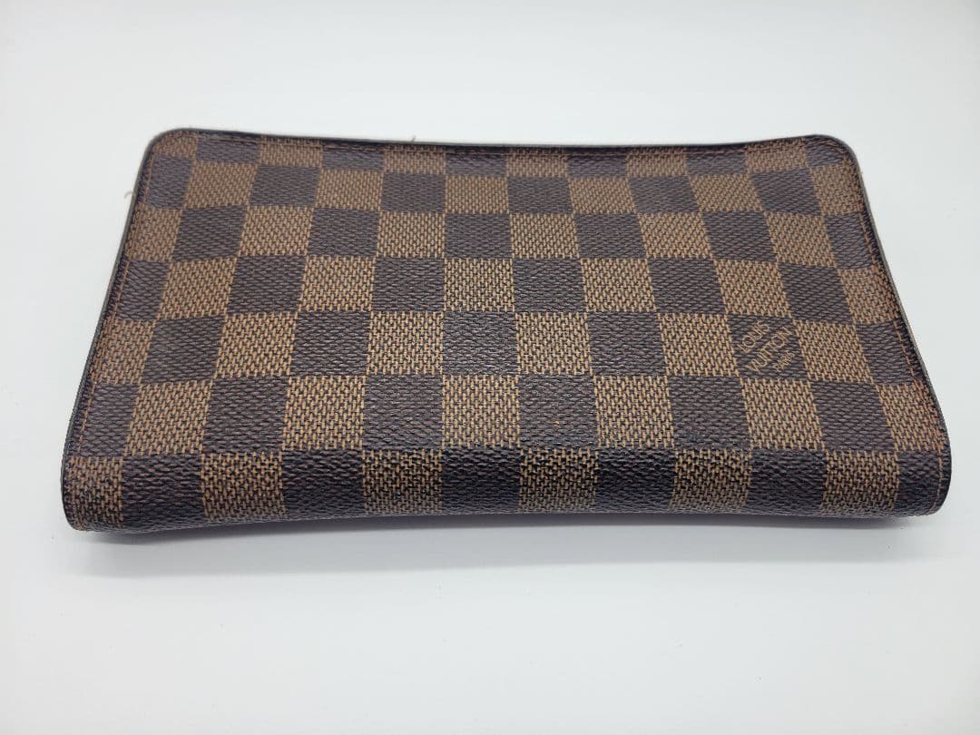 【まる】ルイ・ヴィトン ポルト モネ ジップ 長財布 ダミエ N61728