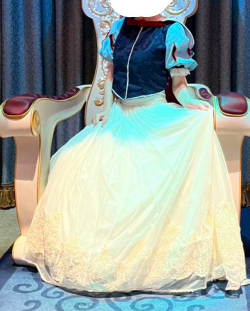アニメ版　白雪姫　ドレス　大人　ディズニー　プリンセス　仮装