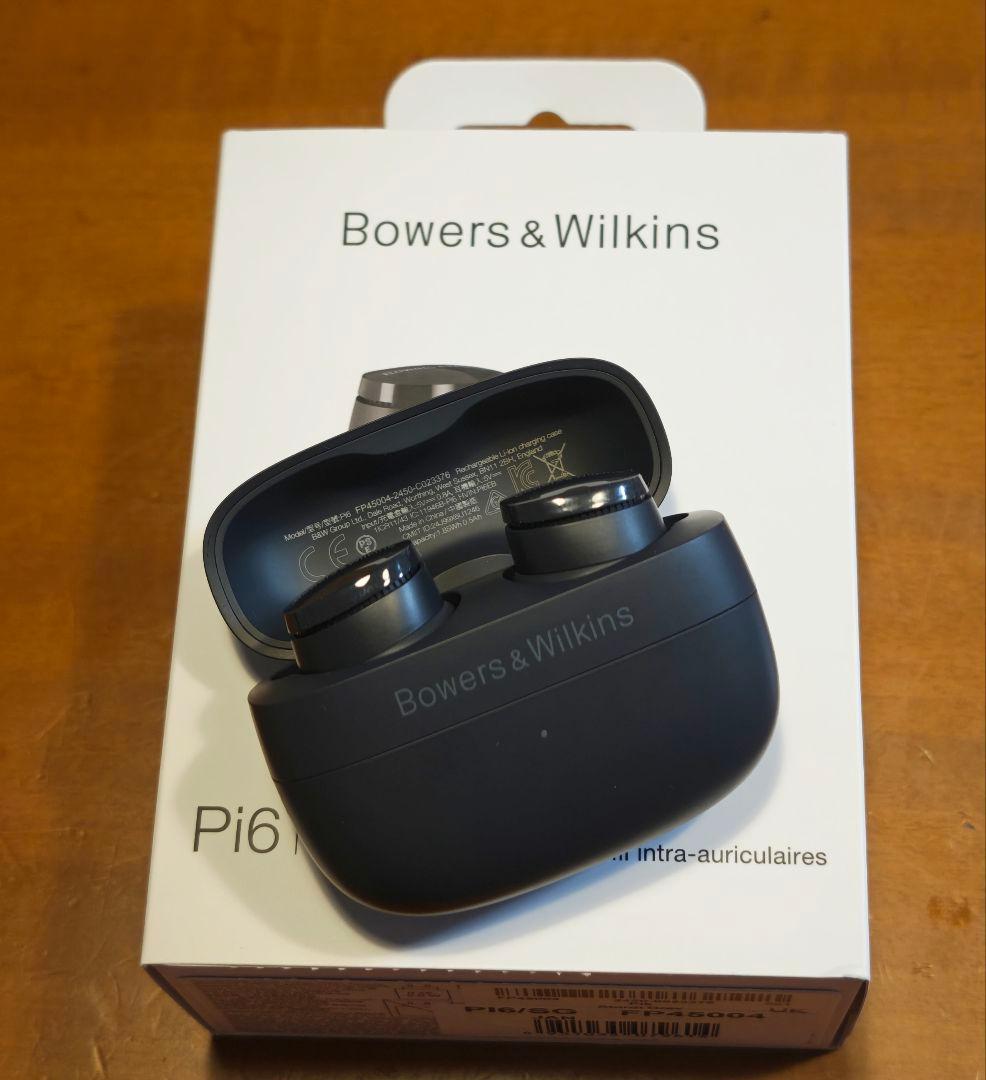 bowers & wilkins pi6 美品 ストームグレー[納品書付き]