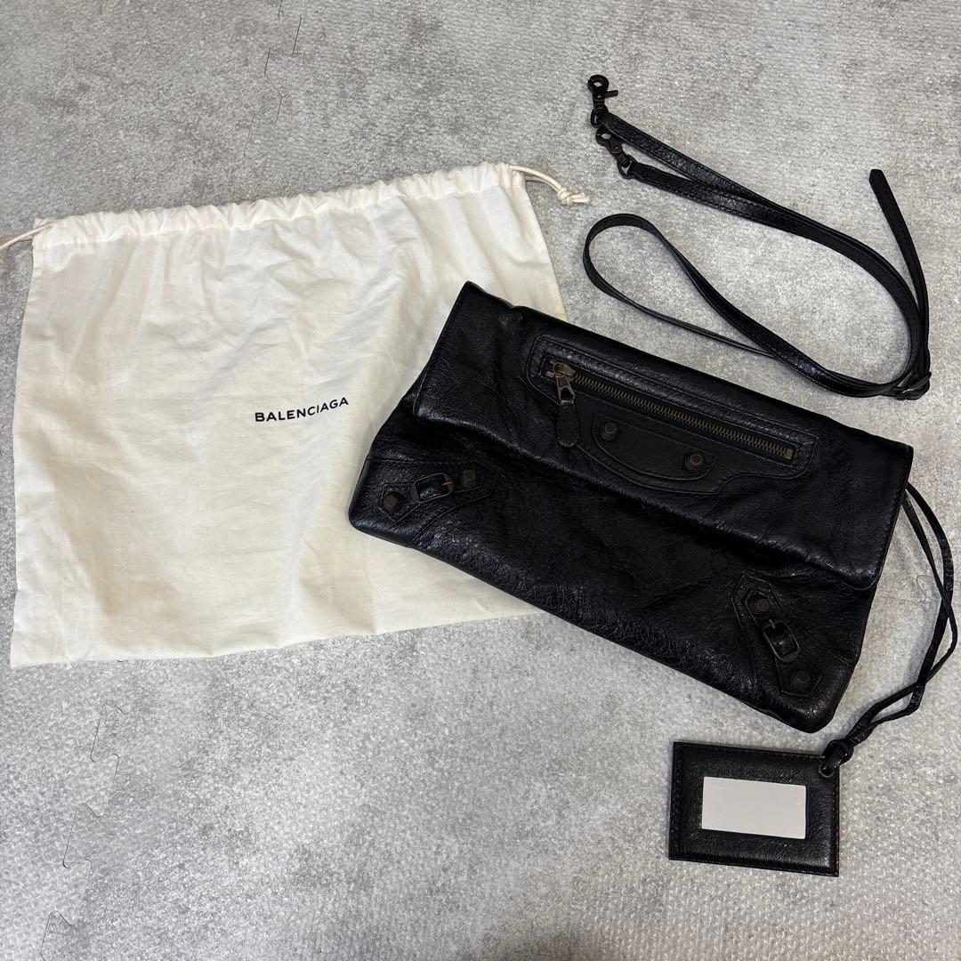 BALENCIAGA（バレンシアガ）ショルダー&クラッチ　2wayバッグ