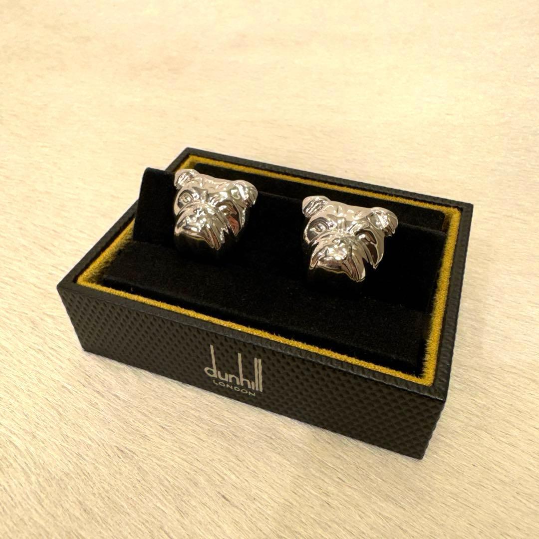 dunhill ダンヒル ブルドッグ カフス スターリングシルバー
