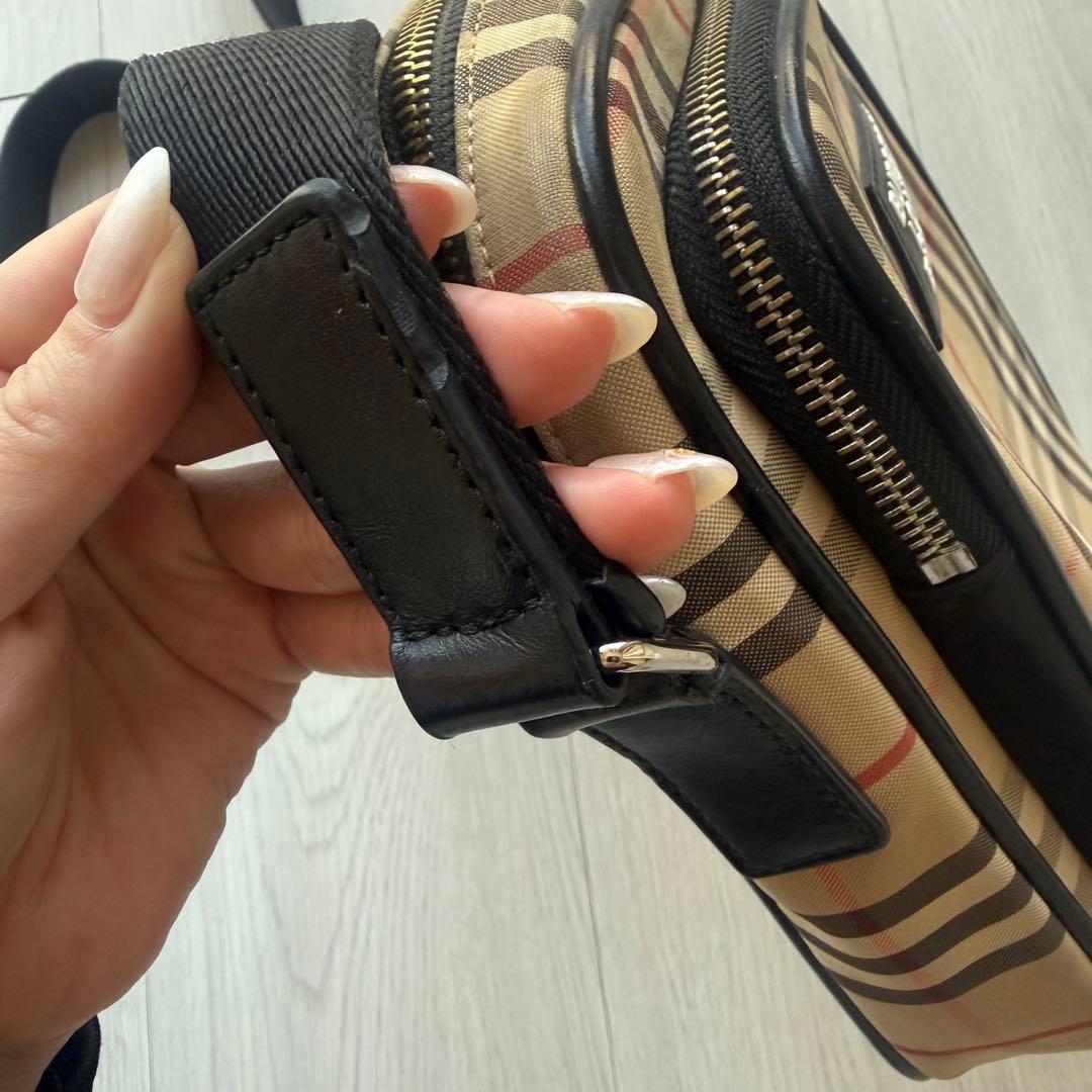 バーバリー BURBERRY チェック柄 ショルダーバッグ
