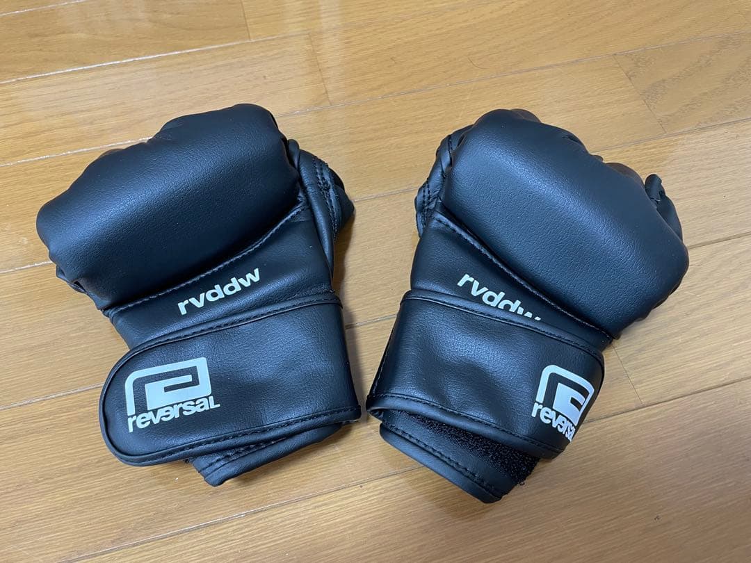 reversal オープンフィンガーグローブ ブラック F