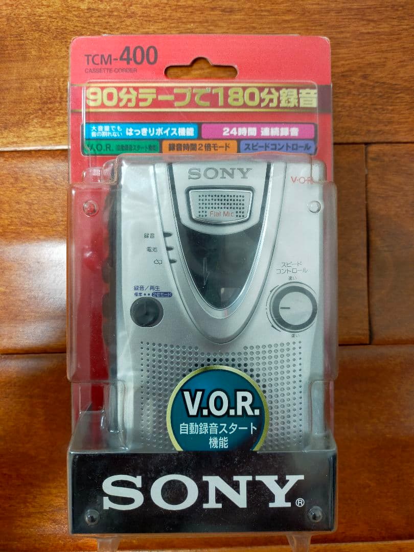 SONY TCM-400 カセットプレーヤー