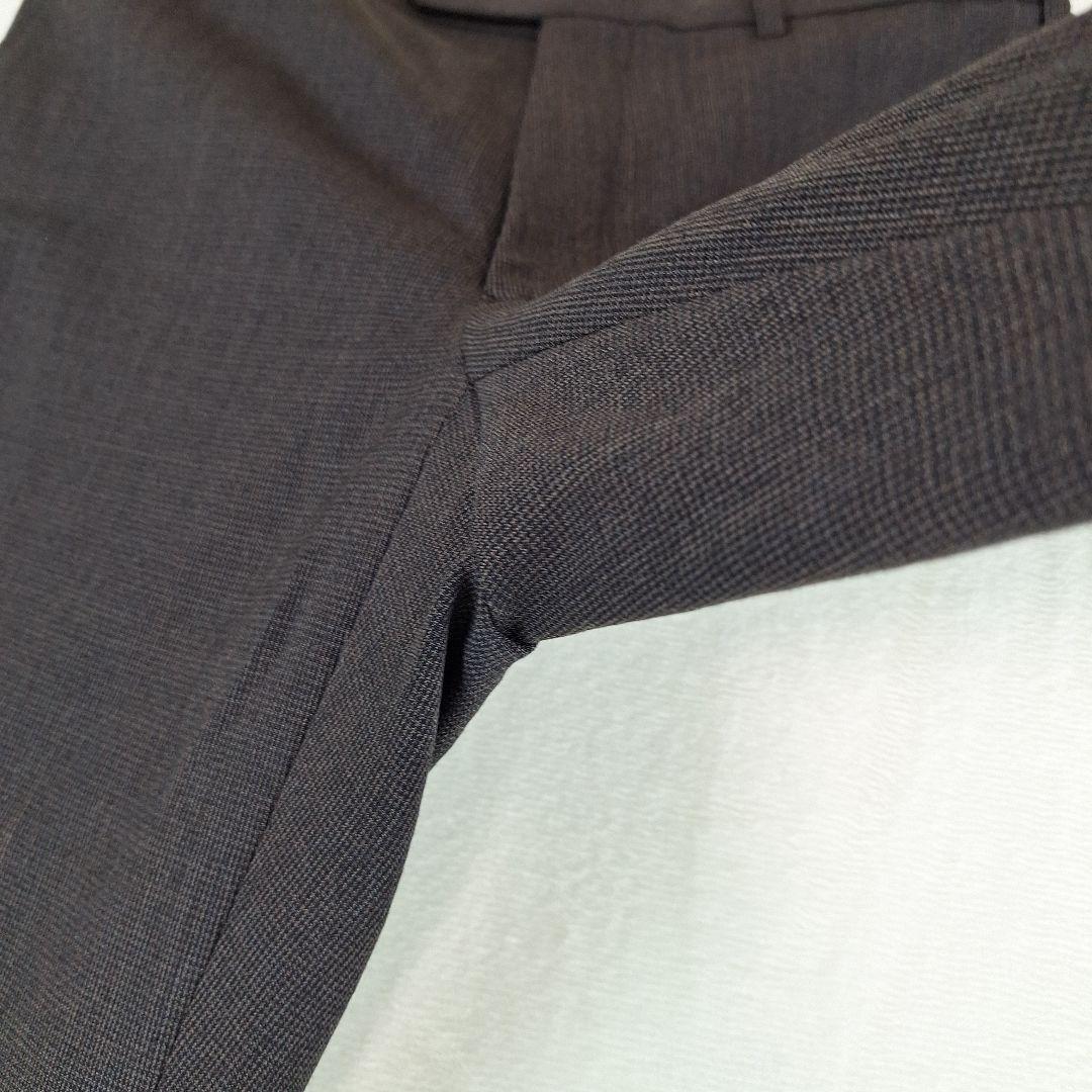 美品✨スーツセレクト　4S　洗えるビジネススーツ　マイクロ千鳥　AB5