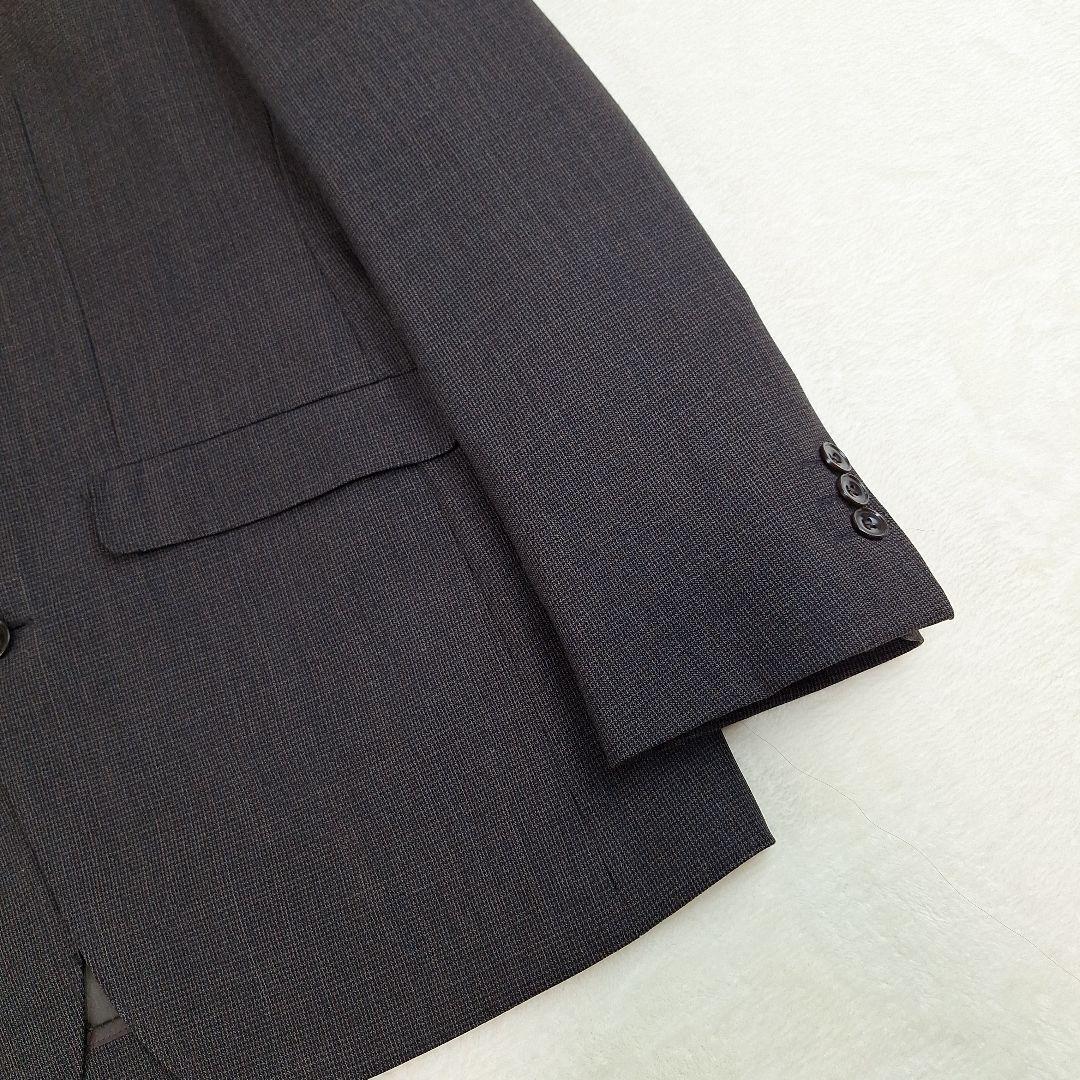 美品✨スーツセレクト　4S　洗えるビジネススーツ　マイクロ千鳥　AB5