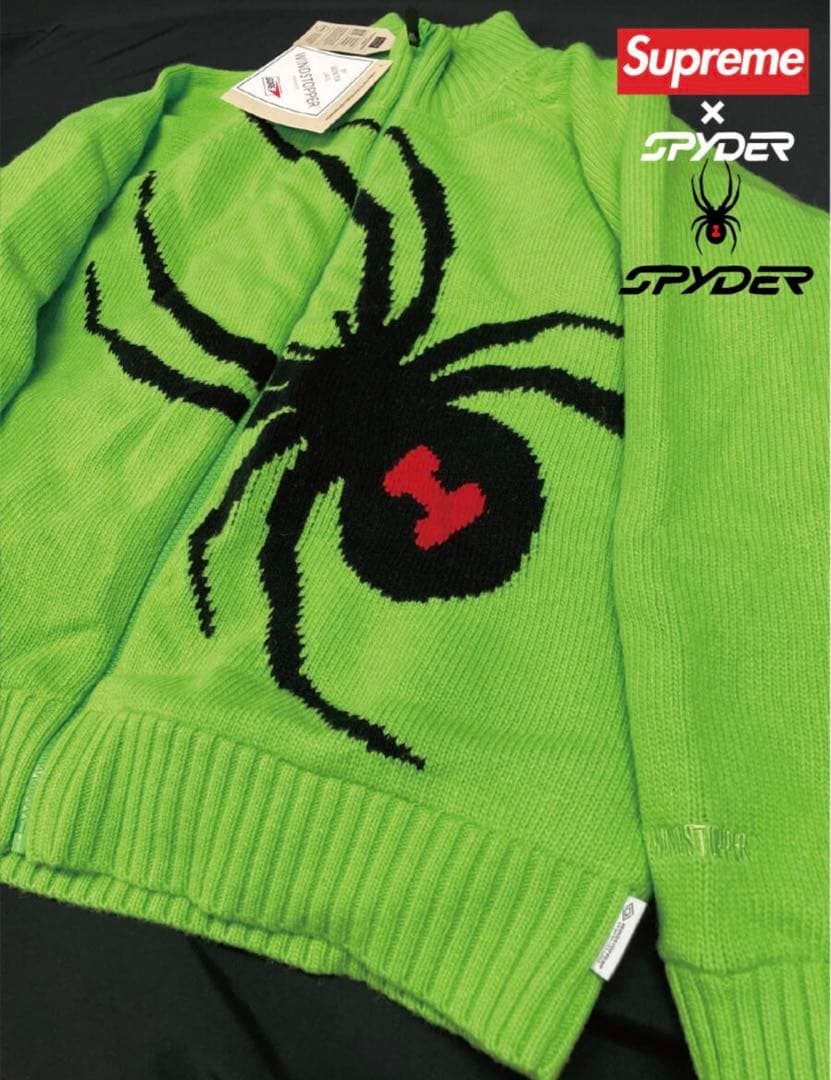 トップス SUPREME SPYDER GORE WINDSTOPPER m