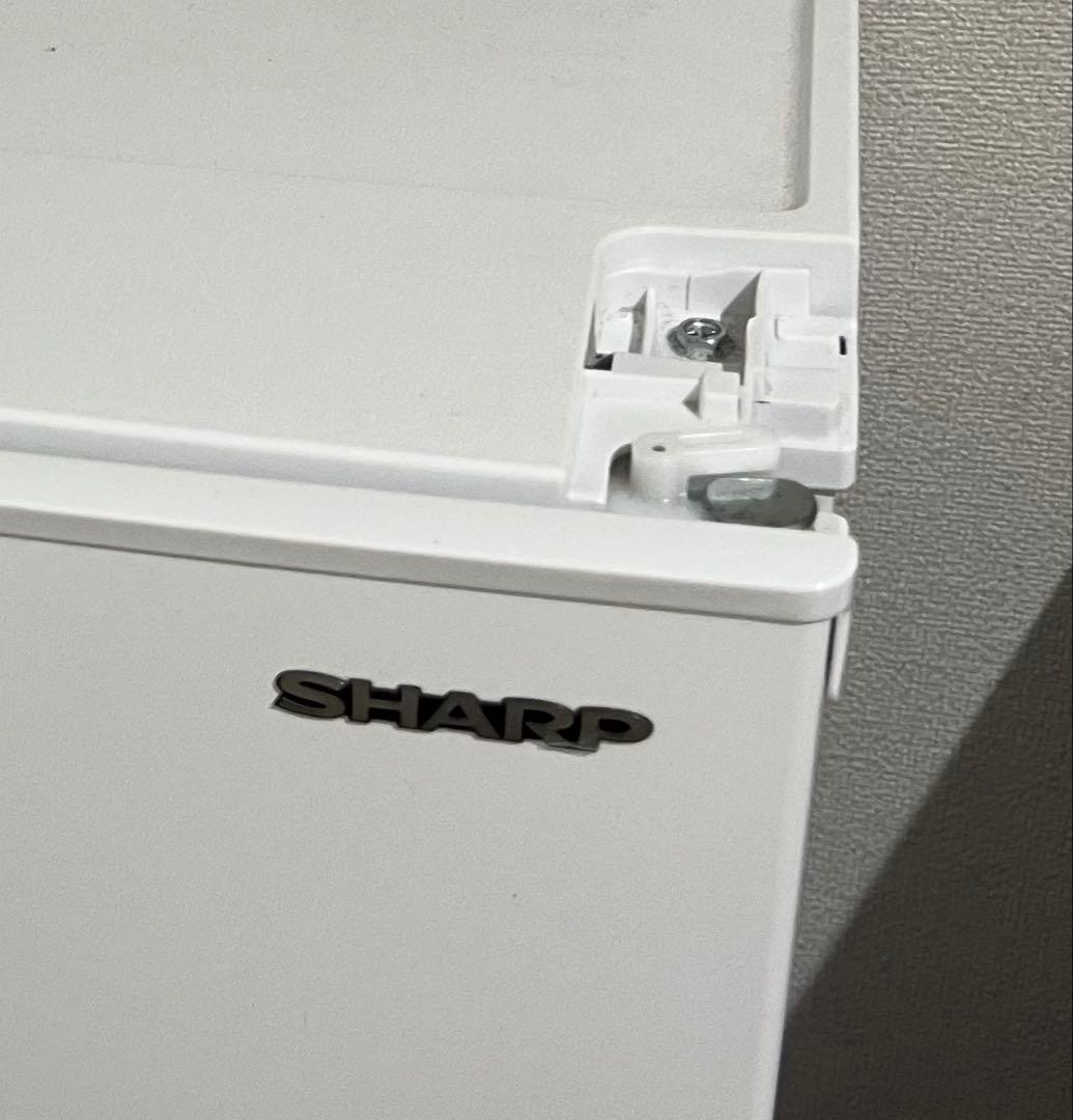 送料込み　SHARP冷蔵庫 SJ-D15J-W 152L 日付指定・開梱・設置