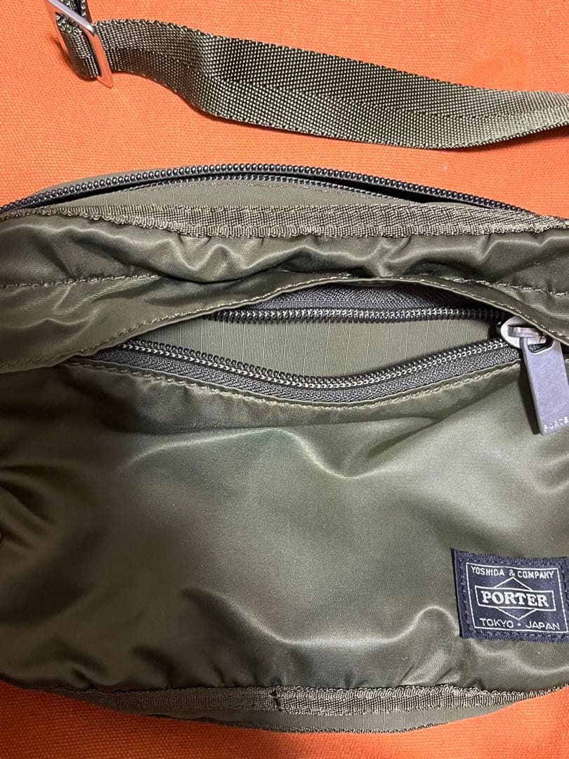PORTER FRAME ショルダーバッグ オリーブ美品