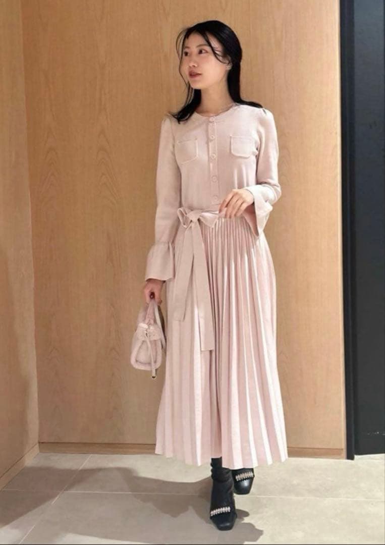 未使用　セルフォード　スプリングニットワンピース　38