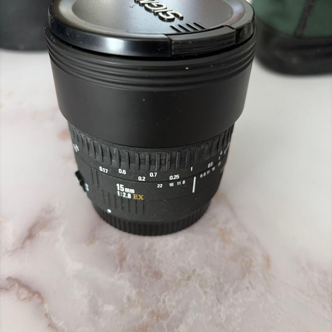 SIGMA Fisheye 15mm 2.8EX美品フィッシュアイ
