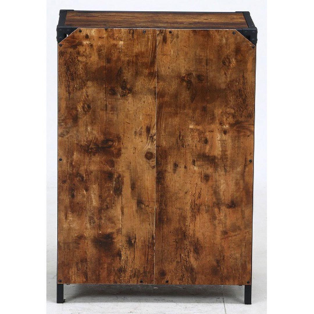 【2個おまとめ】アウトレット品 クルト 3段 チェスト 幅60cm ヴィンテージ