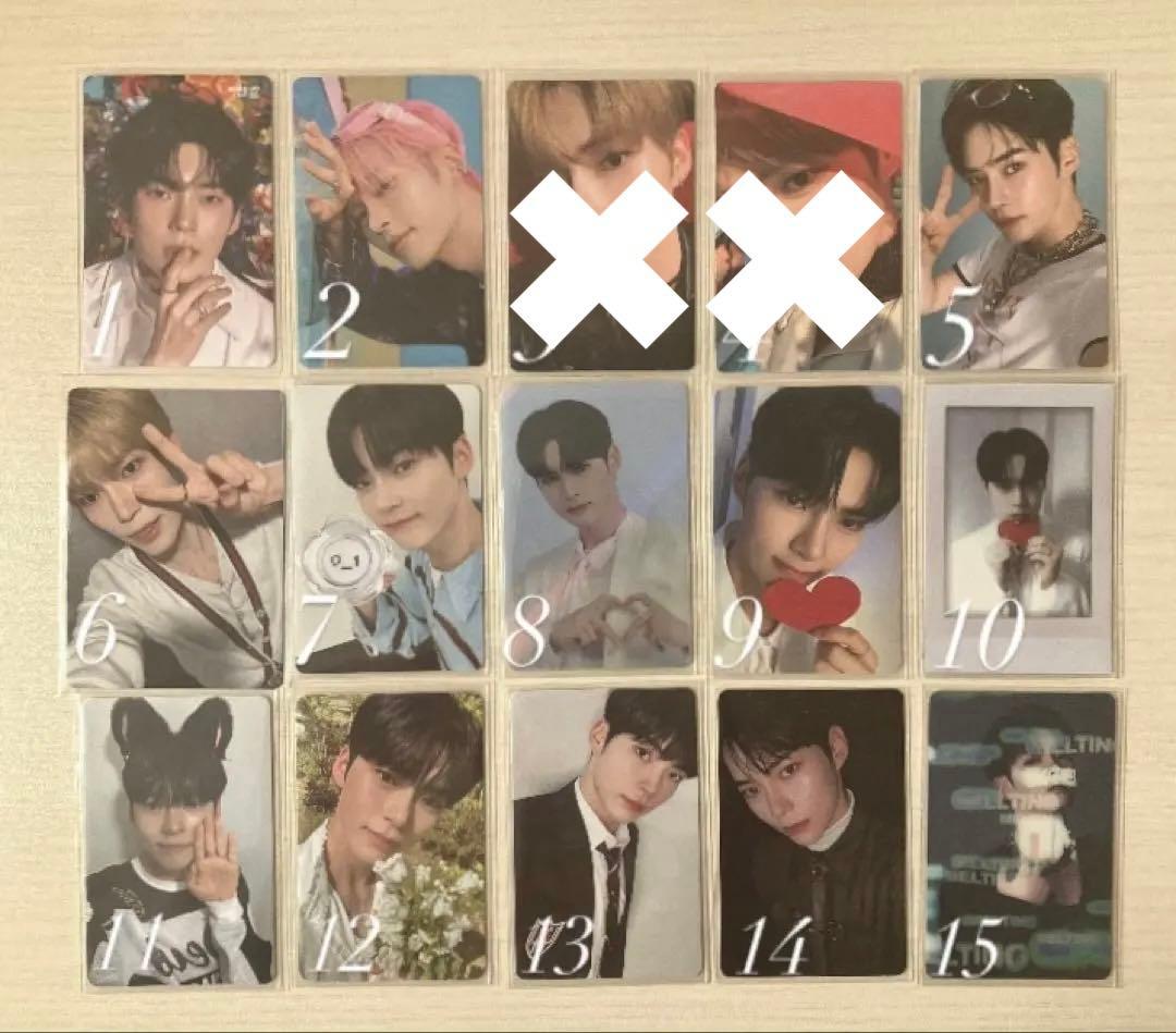 zb1 ソンハンビン トレカ バラ売り まとめ売り