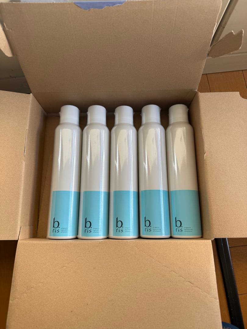 b ris シャンプー 5本セット ホワイト・ブルー
