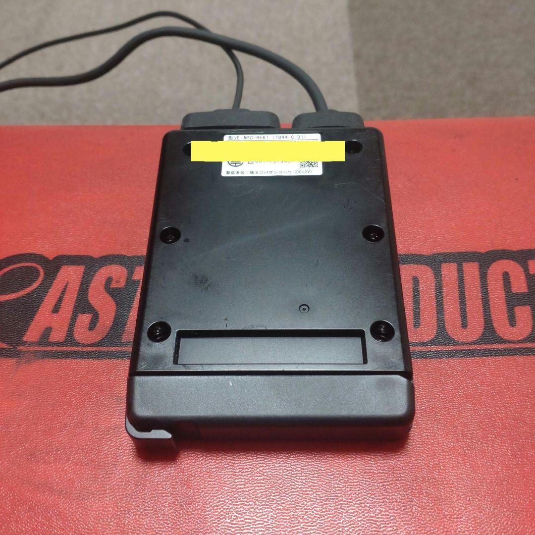 バイク用　ETC　車載器　ミツバ　BE61　（検索用）ETC2.0　1079