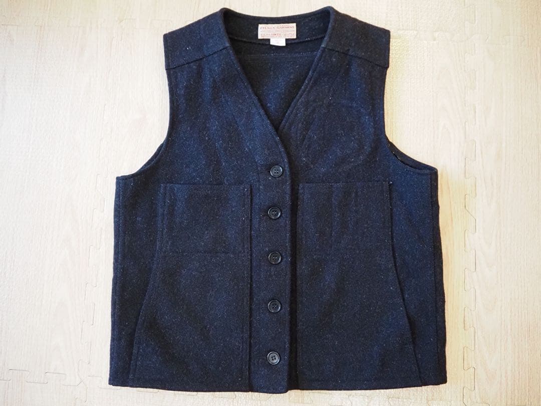FILSON GARMENT　フィルソン　ウールマッキーノベスト　M