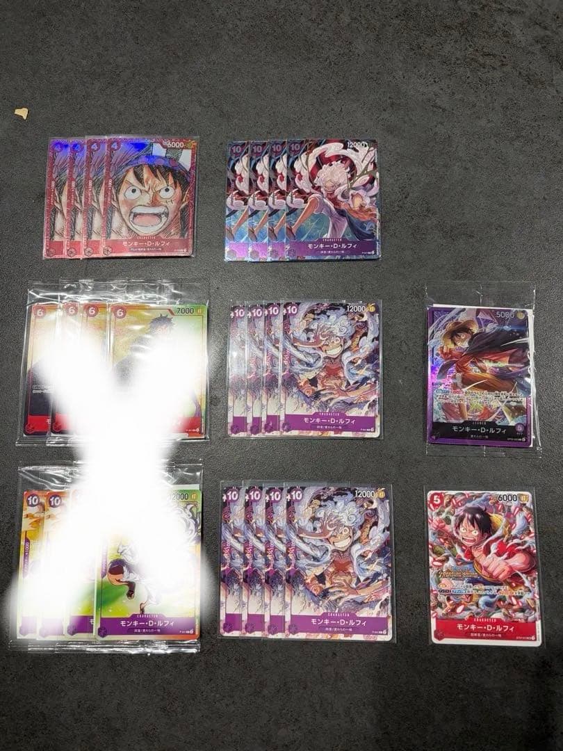 ワンピースカード　未開封　プロモ　ルフィ　プレミアムカードコレクション　リーパラ