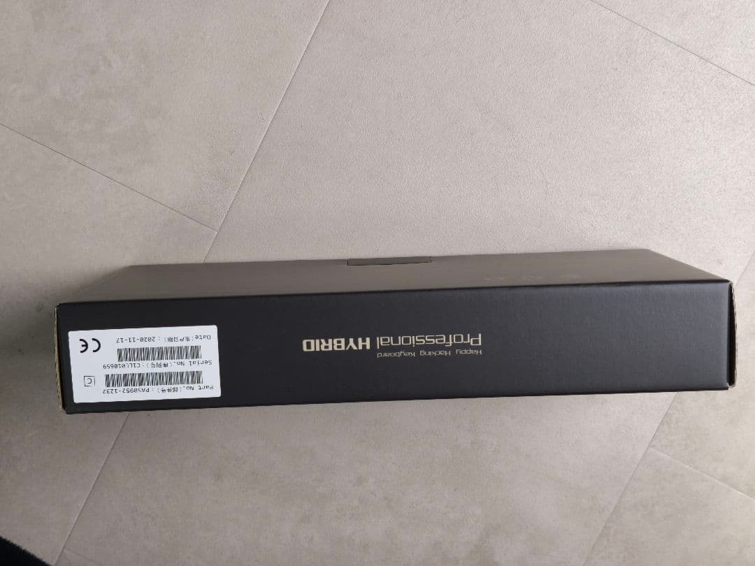 HHKB Professional HYBRID Type-S 英語配列 墨