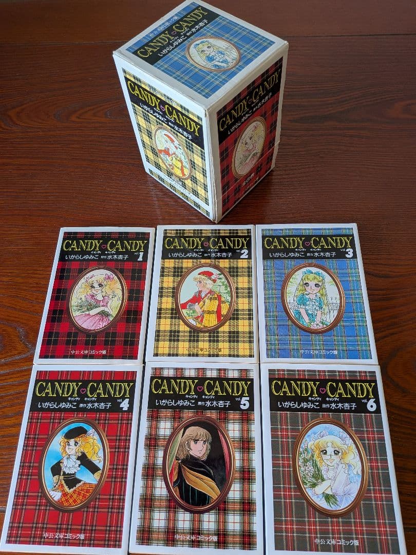 【キャンディ♡キャンディ】文庫版 全6巻　専用箱入り　いがらしゆみこ
