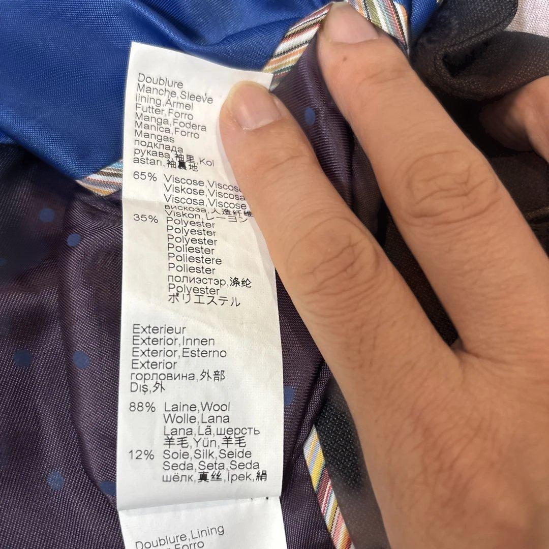 ポールスミス　ダークグレー フォーマルスーツ12A