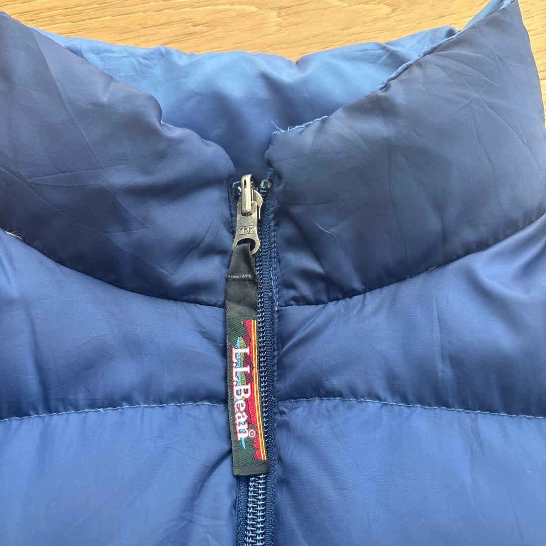 エルエルビーン　リバーシブル　ダウンベスト　ヴィンテージ　 90s 00s