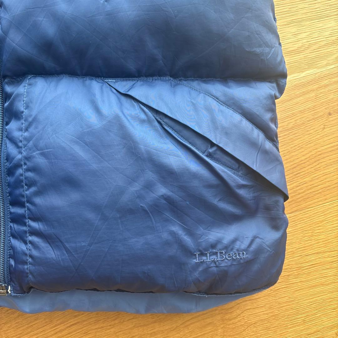 エルエルビーン　リバーシブル　ダウンベスト　ヴィンテージ　 90s 00s