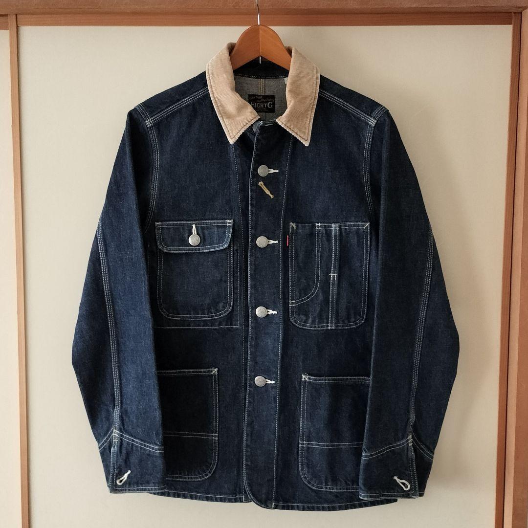 EIGHT-G エイトジー デニム カバーオール 38