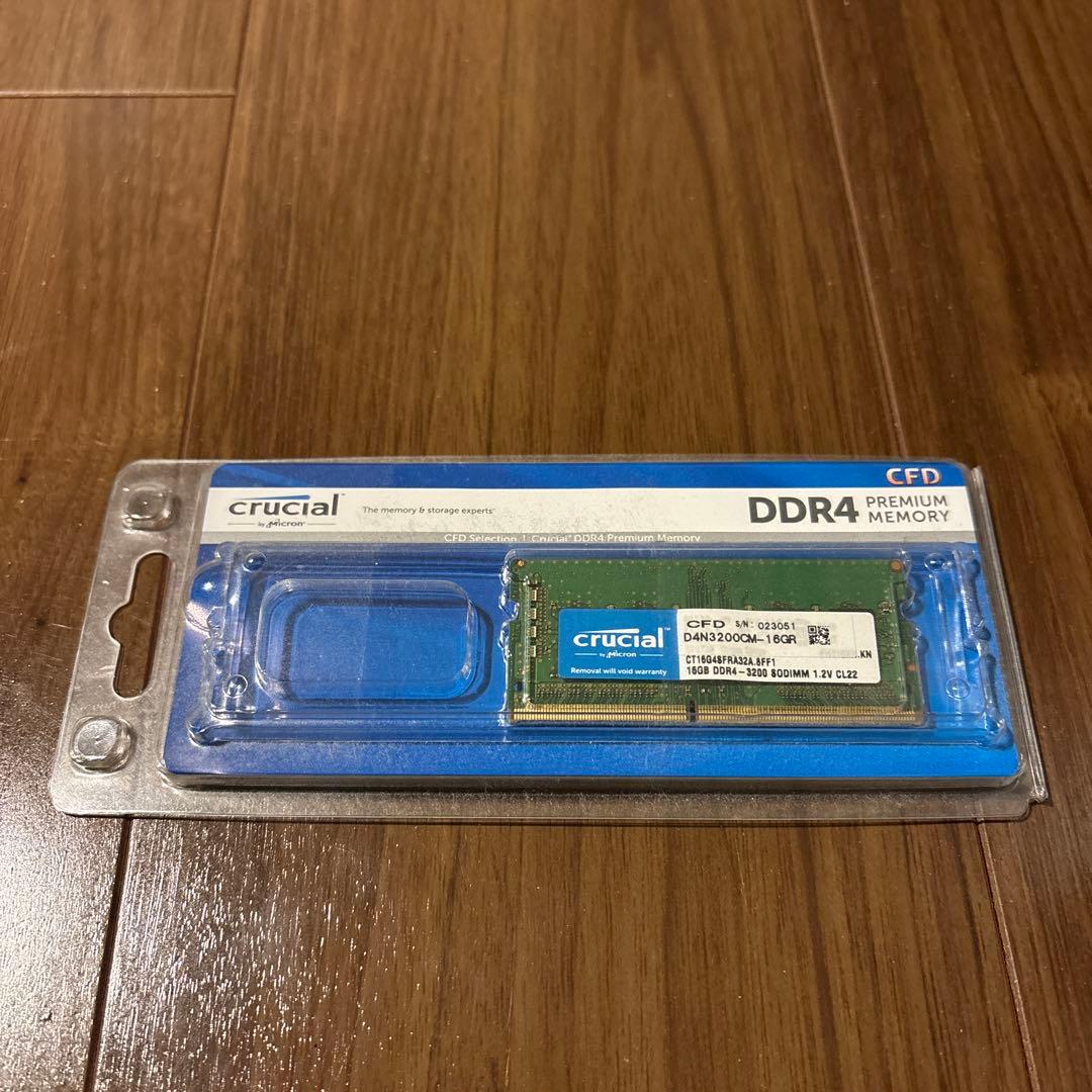 crucial DDR4 16GB メモリー PC4-25600