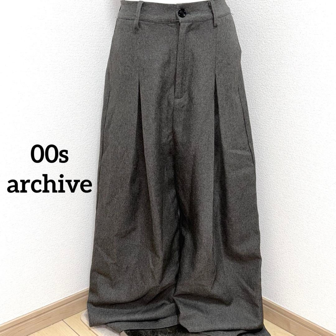 パンツ 00s archive 1tac Normcore buggy slacks