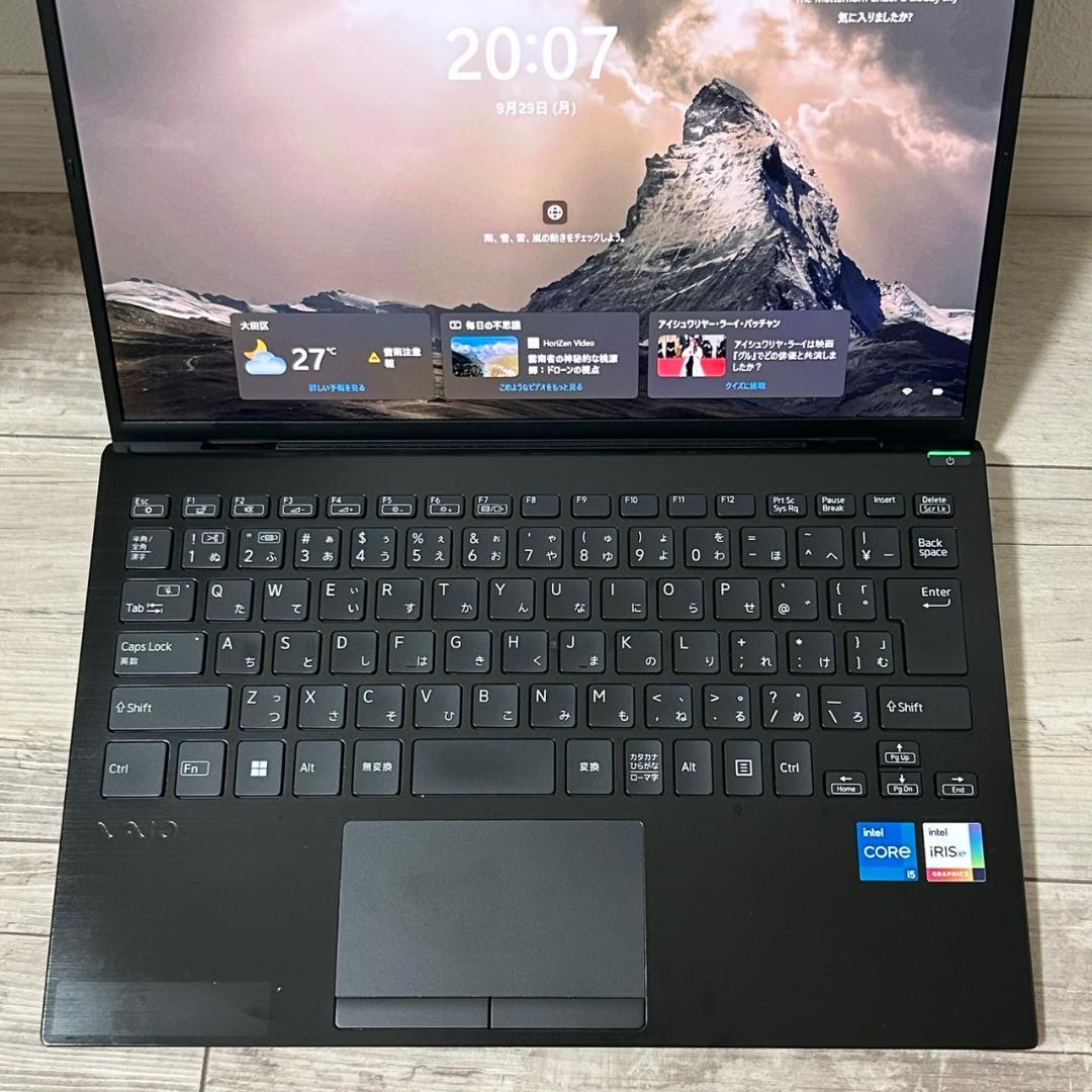 ハイスペック12世代❗ VAIO Pro PG i5 メモリ16GB 256GB