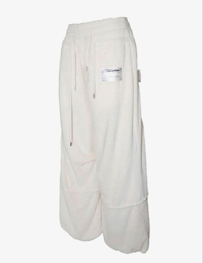 パンツ S double drawstring pants theredthread